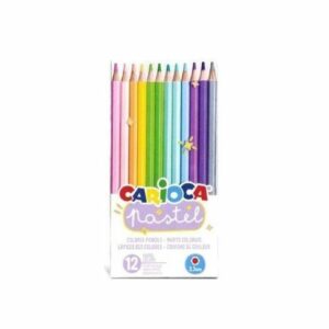 Carioca Pastel Pencils Pvc Box 12pz