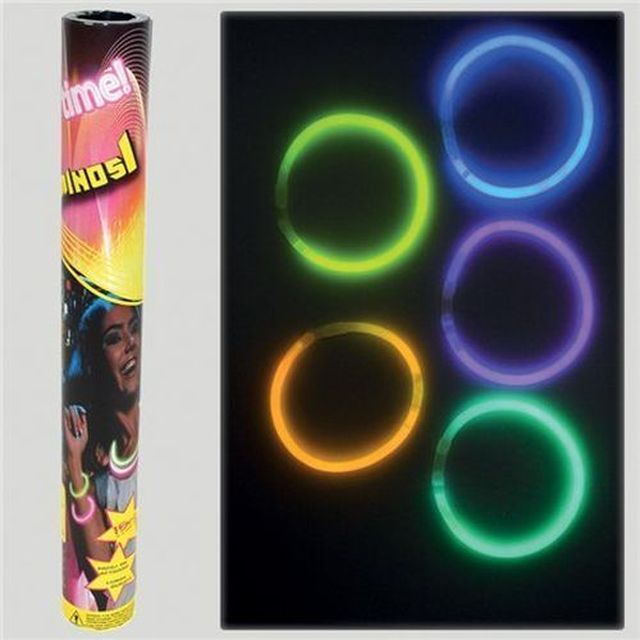 Bracciali Luminosi Fluo Pz15 Col. Ass. - GenovaMarket - Casalinghi