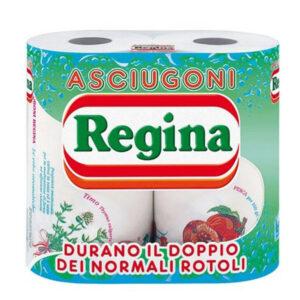 4 Pezzi Carta Cellulosa 2v Asciugoni           Pz 2 Regina