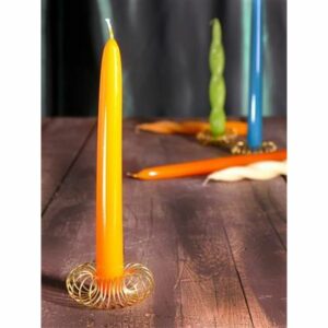 Candele Liscie Cm.20 Pz.6 Giallo