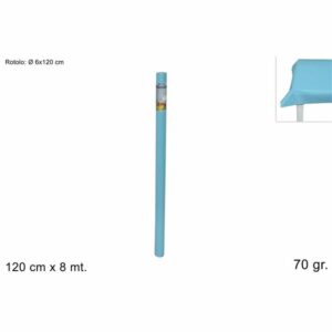 Rotolo Tnt Cm.120x8mt 70gr Celeste