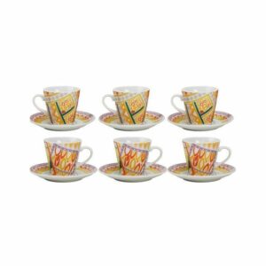 Tazzine Caffe' C/piattino X6 Senales