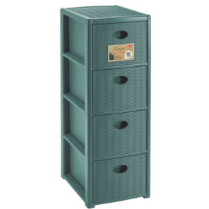 Cassettiera P.4 Elegance Green 30x40 H 80 Stefanpl