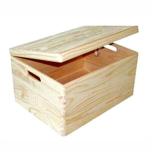 Contenitore Box Legno Pratica   Cm 40x30 H 25 Xtra