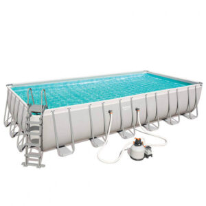 Piscina Steel Rett. Filtro J5  732x366 H 132 Bestw