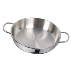 Tegame Inox 2 Manici         Cm 18 Dune Metalsomma