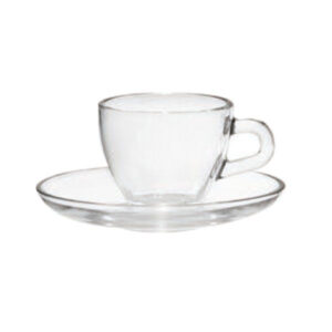 Tazza Caffe Vetro Brazil                Pz 6 Cerve