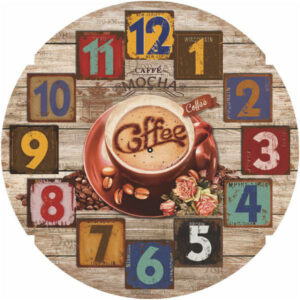 Orologio Muro Coffee Patch        Cm 30 Xtra 10886