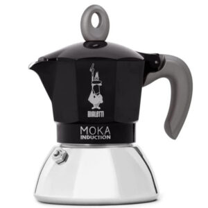 Caffettiera Moka Induction Nera    Tz   4 Bialetti