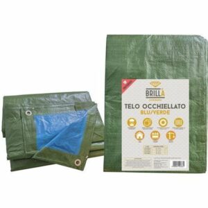 Telo Occhiellato Blu E Verde 2x3mt