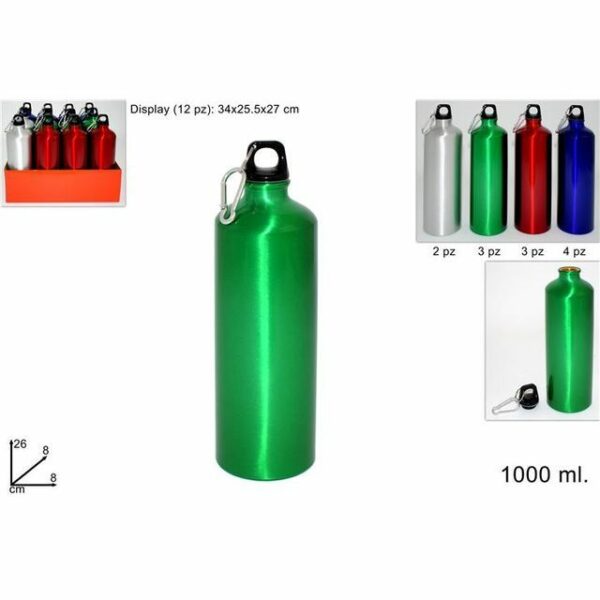 Borraccia 1000ml 4 Col