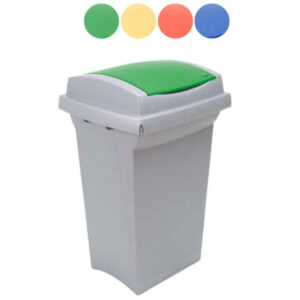 Bidone Recycling Blu           L 50 43x39 H 68 Ics