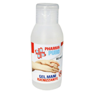 24 Pezzi Disinfettante Mani Gel Ml  80           Pharmapuro