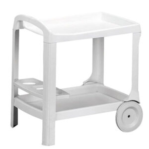 Carrello Resina Bibite Astro Bianco      Progarden