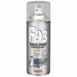 12 Pezzi Zinco Chiaro Spray Professionale F93  Ml 400 Faren