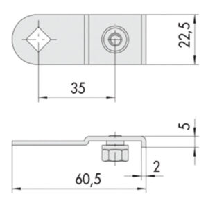 Sbalzo Aste Mm 60