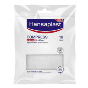 10 Pezzi Garze Compress Sterili      Pz 10 48659 Hansaplast