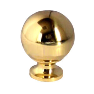 Pomolo Sfera Ottone Lucido  Mm 22 Pz 2       Gemac