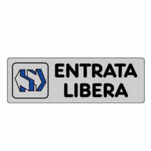 10 Pezzi Etichetta Entrata Libera             15x 5 Adesiva