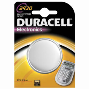 Pila Bottone Litio                 Dl2430 Duracell