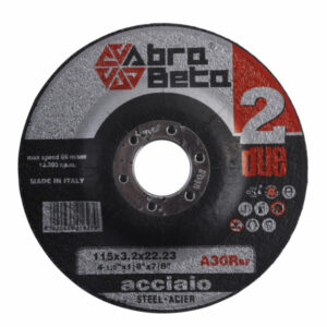 25 Pezzi Disco Abrasivo Ferro 115x3