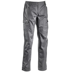 Pantalone Cotone Grigio L            Level Diadora