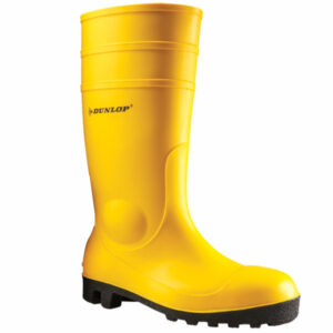 Stivali Sicurezza Pvc Ginocchio 42 Giallo   Dunlop