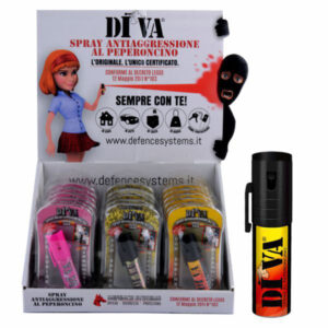 18 Pezzi Autodifesa Spray Diva Base Ml 15           Defence