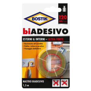 6 Pezzi Nastro Biadesivo Int & Est  Mm 19 M 1