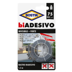 6 Pezzi Nastro Biadesivo Invisibile Mm 19 M 1