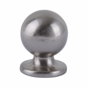 Pomolo Sfera Zama Nickel Satinato Mm 20