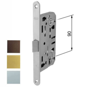 Serratura Inf.legno Mediana E50 Bronzata  1101 Agb