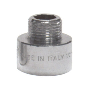 Prolunga Pesante Ottone Cr F1/2"-m3/8"       A6103