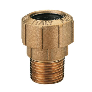 Raccordo Pressione Ottone M 1/2" Mm 20     Enolgas