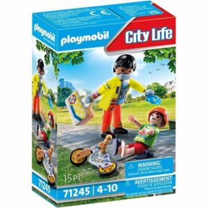 Playmobil 71245 Paramedico Con Bambino