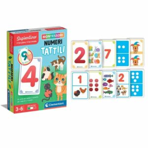 Montessori Carte Numeri Tattili