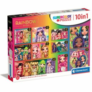 Puzzle 10 In 1 Rainbow High