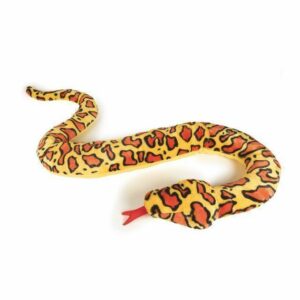 Serpente Arancione L180cm Imbottitura Ec