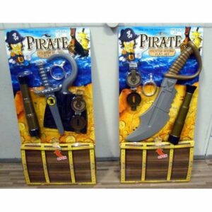 Set Pirati Con Tesoro 23x49cm +3anni