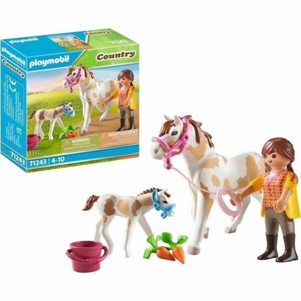 Playmobil 71243 Ragazza C/cavallo E Pul.