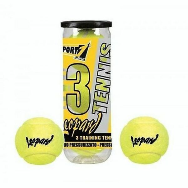 Tubo 3 Palle Tennis Leopard