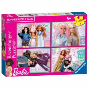 Puzzle 4x100 Barbie Bumper Pack