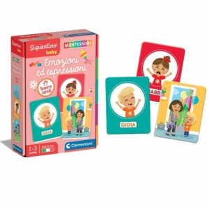 Montessori Sapientino Baby Card Emozioni