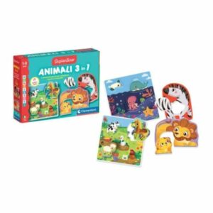 Montessori Baby - Gli Animali 3 In 1