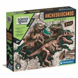 Archeogiocando - T-rex E Smilodon 2in1