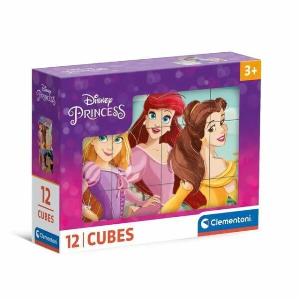 Valigetta 12 Cubi Disney Princess 2024