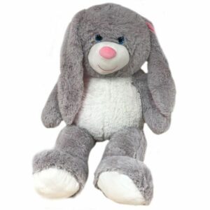 Bunny 100cm Bicolore Occhi Plast Glitter