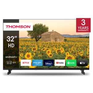 Tv Tv Thomson 32" Frame Less 32ha2s13c 12volt Smart-tv Android 11 Dvb-t2/s2 Hd 1366x768 Black Ci+ Slot 3xhdmi 2xusb Vesa