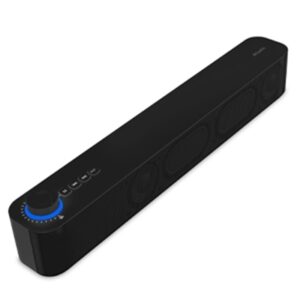 Multimedia Mini Soundbar Bluetooth Atlantis P003-c0820-b Nere 20w-ingr.audio Analog.3.5mm-inclu.batt.2400 Mah-porta Usb E Micro-sd