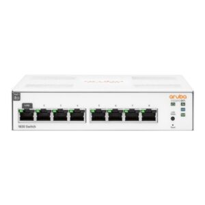 Networking Switch Aruba Istant On Jl811a 1830-8g Managed Poe+ (65w) 4x10/100/1000 + 4x10/100/1000 Poe+ Lifetime Warranty Fino:07/05